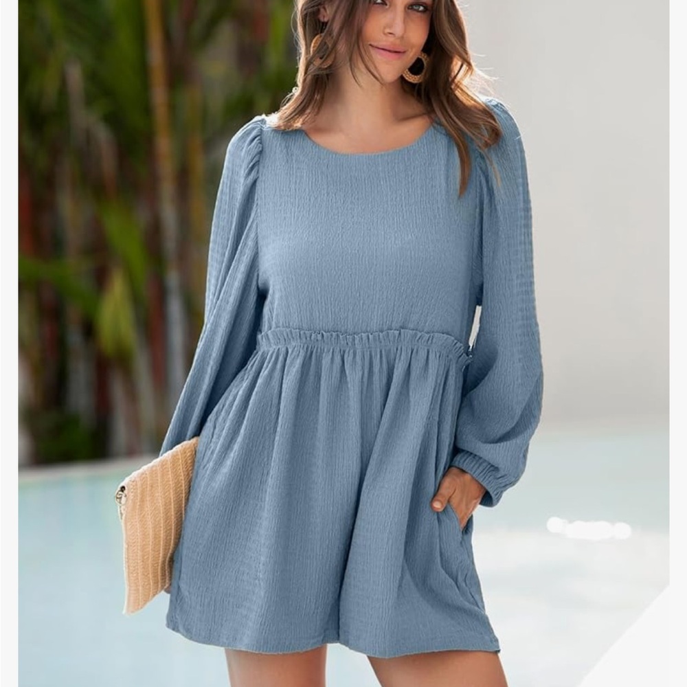 🔥5 for $25🔥 Glamaker Womens Casual Romper Overall Shorts Outfit With Pockets